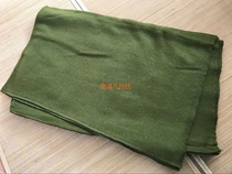 Stock vintage 87 grass green blanket 2kg moisture-proof wool blanket vintage 78 grass green blanket