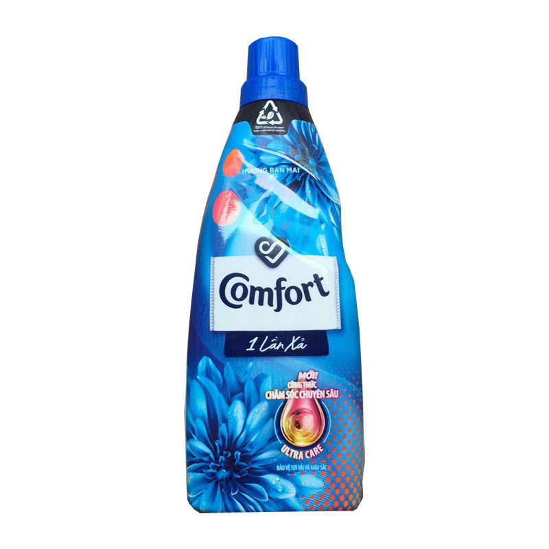 Vietnam imported gold spinning Comfort softener No. 1 orchid fragrance 800ml laundry detergent concentrated type