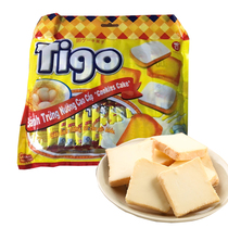 Vietnam imported food Tigo egg bread dried 300g milk-flavored breakfast snack snack snack