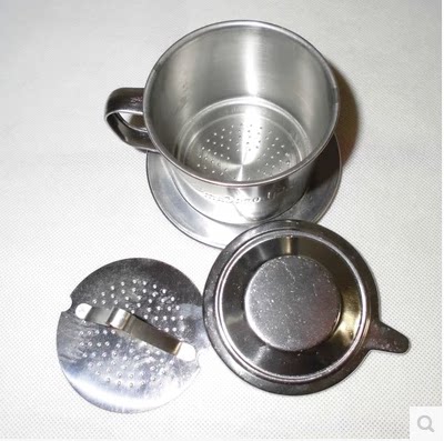 Original Vietnam drip pot stainless steel LC drip pot coffee filter pot filter drip pot 8
