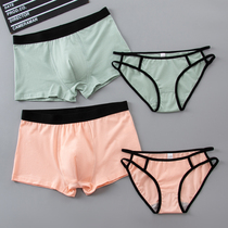 Couple underwear cotton set double seduction passion hot sexy sexy sex sex couple youth personality