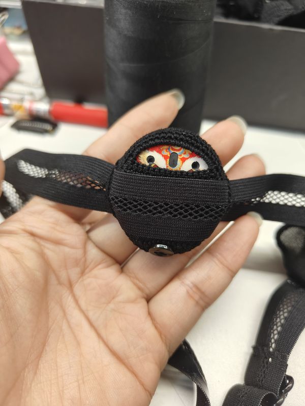 Hand-Woven Cochlear Cover All-In-One Hollow-Out Headband Breathable and Sweat-Wicking Austria Australia