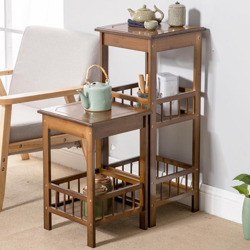 Small tea table of kung fu tea table tea Taiwan bamboo wood contracted sitting room ark, tea a short tea tea set r shelf