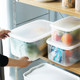 Large-capacity refrigerator fresh-keeping storage box large plastic kitchen sealed box food-grade rectangular dry goods moisture-proof