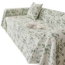 Extremely simple retro style black and white tuning snow Neil couch towels Sofa Cover Fabric All Season Universal one-piece full-cover sofa blanket