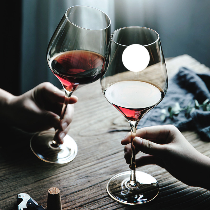 Crystal glass glass red wine glass set home club high-footed champagne glass wine glass creative sparkling wine glass