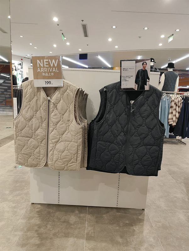 S-Line Synchronization, Unisex, Autumn and Winter Essential, Quilted Vest, Air Cotton, Thickened, Warm Cotton Vest Jacket S-Line Synchronization, Unisex, Autumn and Winter Essential, Quilted Vest, Air Cotton, Thickened, Warm Cotton Vest Jacket