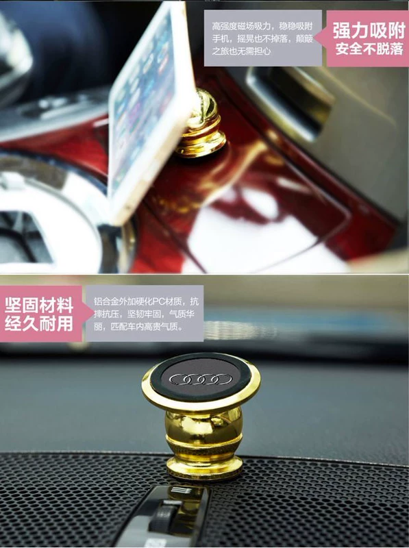 người giữ điện thoại xe từ đa chức năng nam châm nam châm sáng tạo cho khung ghế ô tô cho công cụ chuyển hướng - Phụ kiện điện thoại trong ô tô