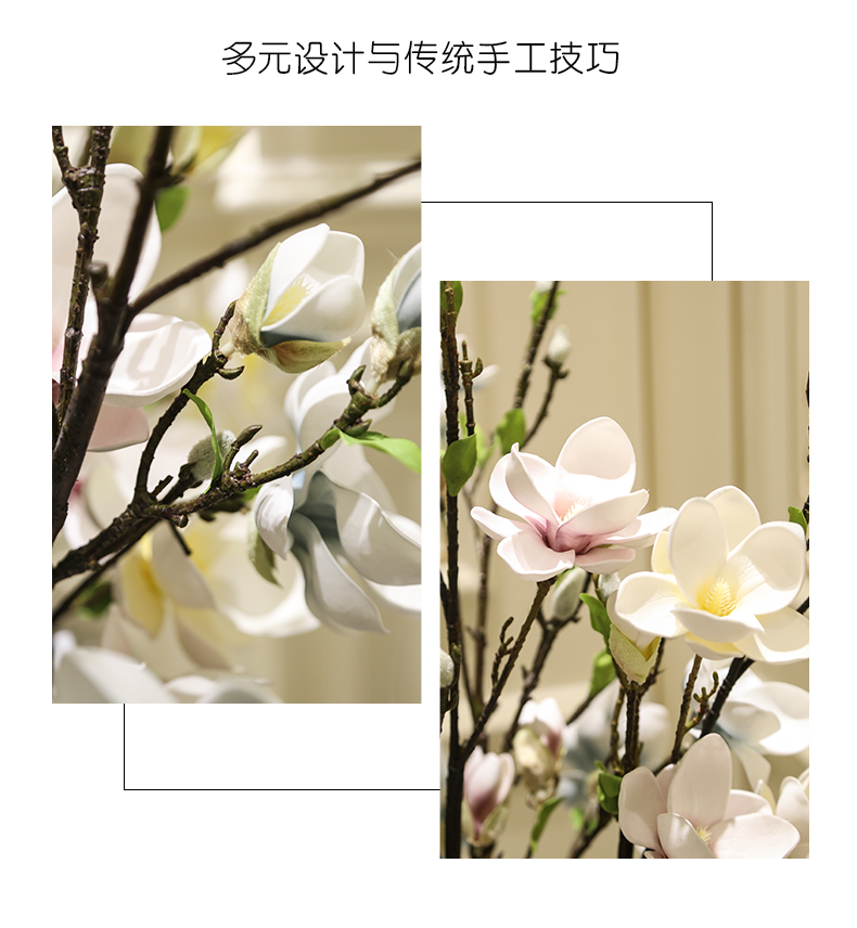 The Simulation of demand flowers, single flowers, silk flowers sitting room the bedroom of tea table furnishing articles kapok flowers demand silk flowers