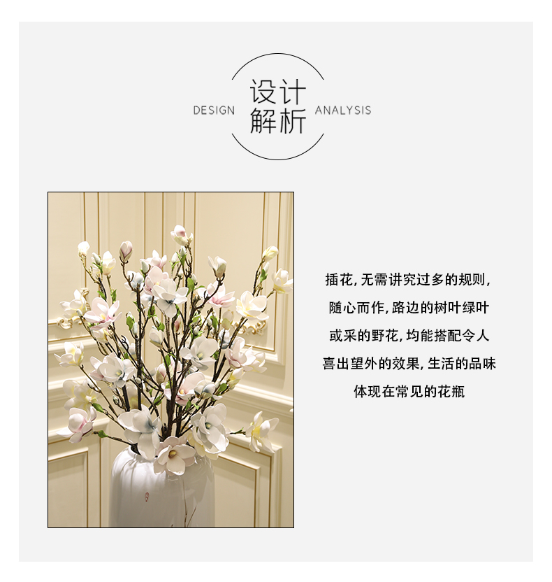 The Simulation of demand flowers, single flowers, silk flowers sitting room the bedroom of tea table furnishing articles kapok flowers demand silk flowers