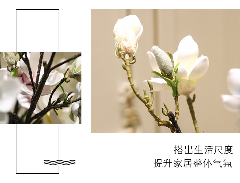 The Simulation of demand flowers, single flowers, silk flowers sitting room the bedroom of tea table furnishing articles kapok flowers demand silk flowers