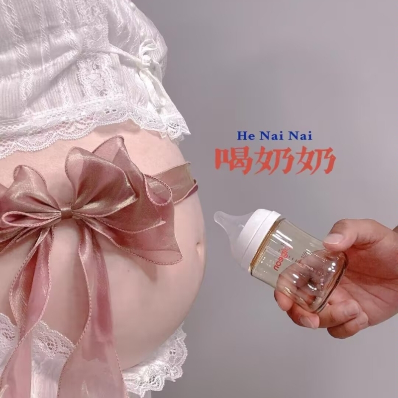 Maternity Photoshoot Clothes for Home Photography, Pregnancy Home Selfie Props, Themed Outfits, Maternity Belly Photo Shoot, Bow Ribbons