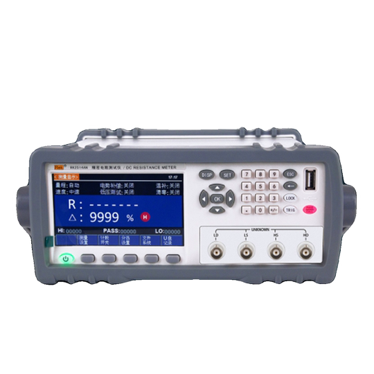 Измеритель низкого сопротивления Merrick RK2515AN с цифровым дисплеем, высокоточный микрорезистометр, миллиомметр