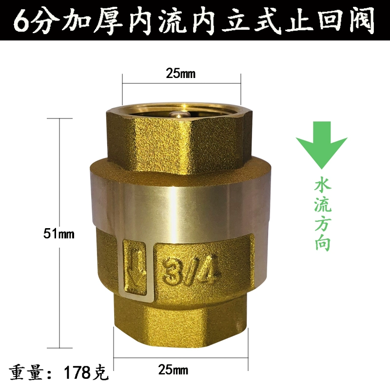 lắp van 1 chiều cho máy bơm tăng áp Tất cả van một chiều bằng đồng van một chiều van chặn nước van một chiều lò xo máy bơm nước với van hồi lưu nước máy tự động 6 điểm van thoát nước 1 chiều van thoát nước 1 chiều Van 1 chiều