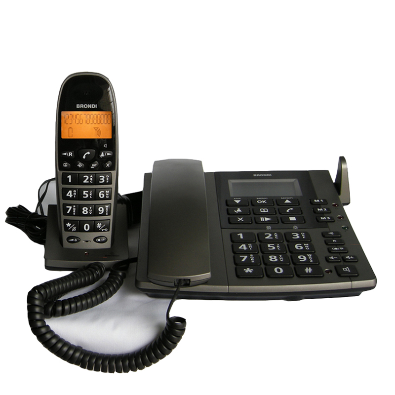 New large screen call display digital radio phone towing old man machine home child mothers cabling phone