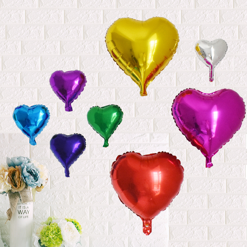 Wedding room layout proposal baby birthday balloon party background decoration aluminum film love balloon birthday party supplies