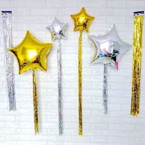 Decorative tassel rain curtain wedding celebration party scene layout tie balloon rain silk balloon rain Silk