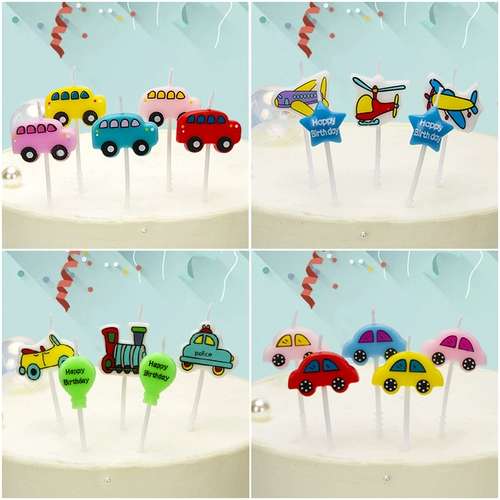 Мультяшная детская свеча для мальчиков