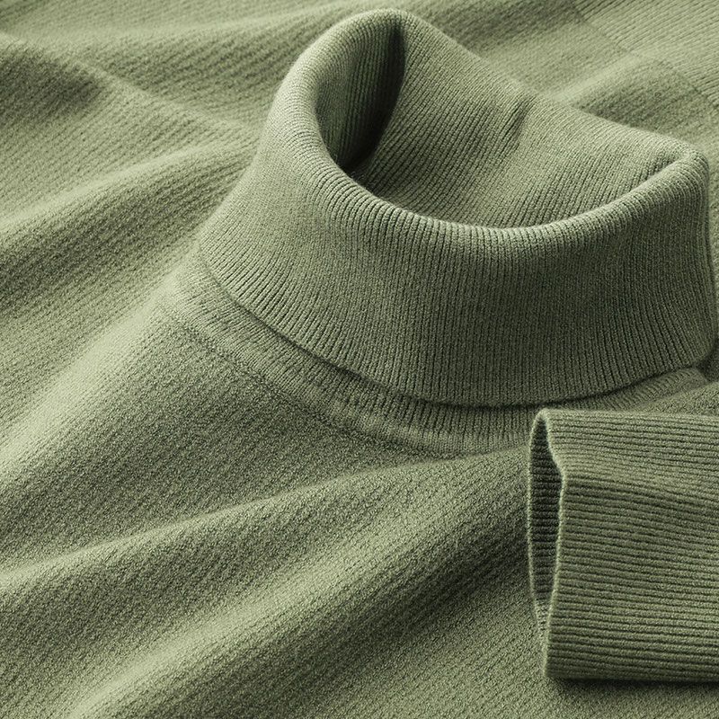 The Mall Has Withdrawn~ Special Counter Price, Bargain Luxury, Warm High-Neck Knitted Base Layer for Men, New Style with a Turn-Down Collar The Mall Has Withdrawn~ Special Counter Price, Bargain Luxury, Warm High-Neck Knitted Base Layer for Men, New Style with a Turn-Down Collar