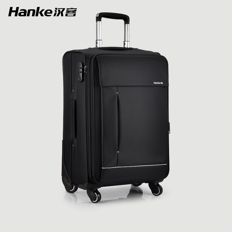 Hanker Travel Box Universal Wheels Business Pull-Lever Box Men 24 20 Inch Women Den Case Softcase Password Suitcase