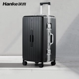 Вместительный и большой прочный чемодан для путешествий, 24 дюймов, увеличенная толщина