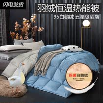 Hu Jinjiaspun down is 95 white velvet five star hotel all cotton single double is the core spring and autumn four season general use