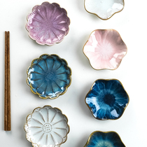 Japanese ceramic sauces Dish Home creative dipping saucer seasoning dish small saucer mustard vinegar saucer seasoning dish snack plate