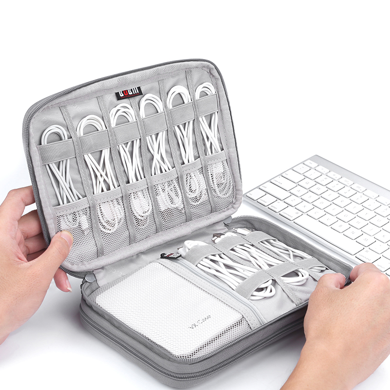 Digital Containing Bag Mobile Phone Headset Action Charger Treasure Power Hard Disc bag Mouse Protective Sleeve Mini portable box