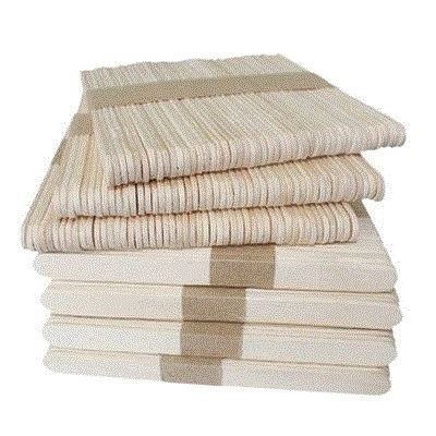 50 wooden lollipop popsicle sticks party kids crafts ice cr