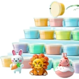 Сверхлегкая глина, детский нетоксичный безопасный экологичный пластилин для детского сада, 24 цветов, подарок на день рождения