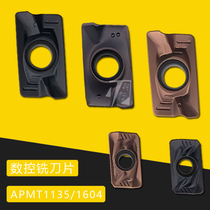 CNC milling insert R0 8 APMT1135PDER APMT1604 PDER Hardened stainless steel die steel
