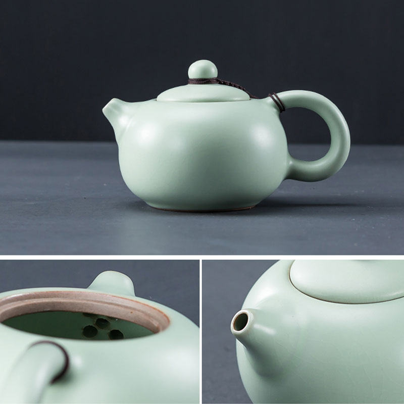 Your up of a complete set of kung fu tea set gift custom logo business gifts ceramic tea set household gift boxes