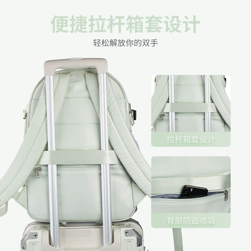 Рюкзак для путешествий, сумка через плечо, вместительный и большой ноутбук, багажный ранец