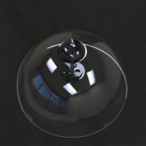 600mm infrared induction directional speaker speaker collection focus sound disturbing sound gathering space cover