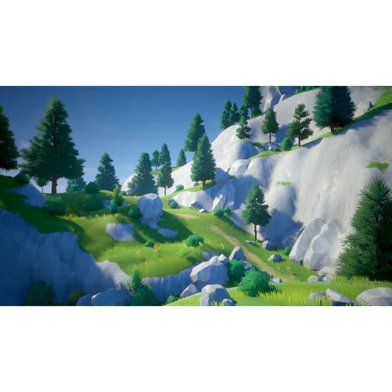 Ue4Ue5 Unreal - Stylized Natural Scenes: Forest, Bamboo Forest, Beach Stylized Nature Vol 1