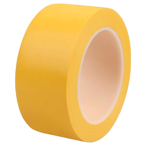 Black and yellow warning tape PVC zebra landmark stickers floor partition workshop logo safety line warning marking floor