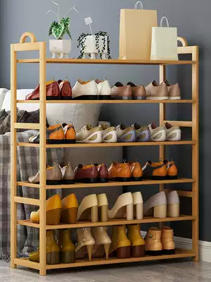 Shoe shelf simple narrow door storage artifact home interior beautiful multi-layer dustproof dormitory economical shoe cabinet