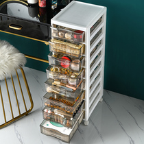Desktop multi-layer lipstick skin care storage box drawer type floor rack home simple cosmetics storage box