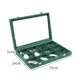 Retro Green 12 Grid Box