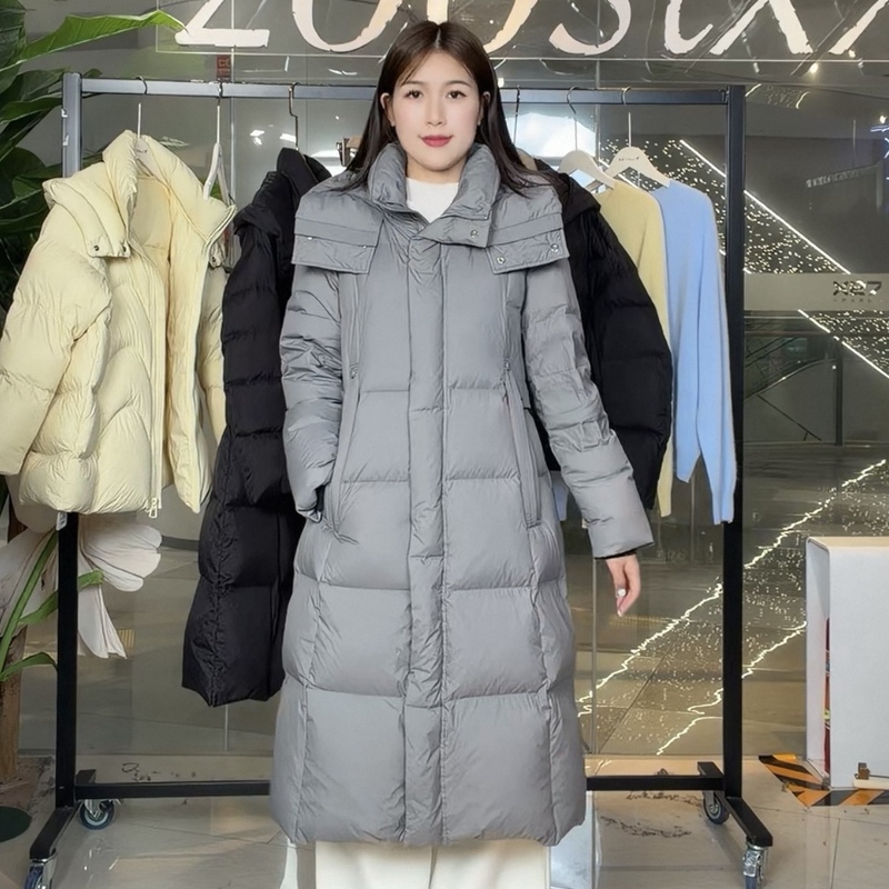 【She Tu】25 Winter 8718255111 (No Returns or Exchanges) Large Quilt-Style Long down Jacket 209g 【She Tu】25 Winter 8718255111 (No Returns or Exchanges) Large Quilt-Style Long down Jacket 209g
