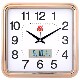 Shanghai 35 Brand 555 Electronic Wall Clock, Stylish and High-End Minimalist Home Clock for Living Room, Silent Bedroom Clock