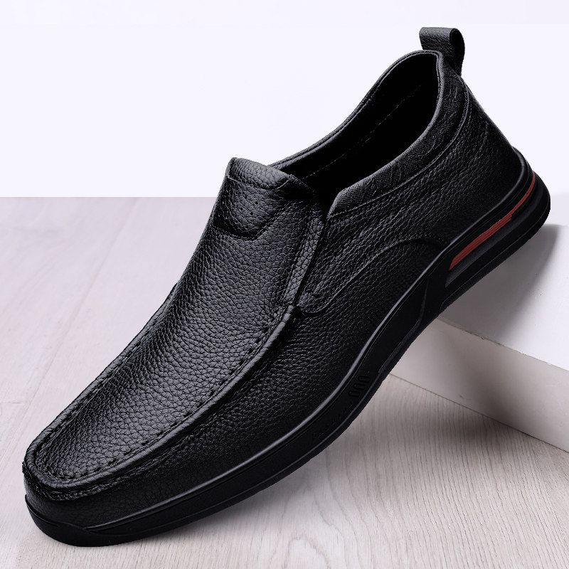 Seven Wolves Leather Shoes Men 2022 Spring Fall Boots Casual Men's Shoes Head Layer Bull Leather A foot pedal Dad Shoe