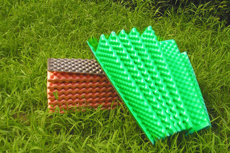 Mất giải phóng mặt bằng Khay trứng Độ ẩm Pad ngoài trời Mở rộng đơn dày Hai mặt trứng Nest Folding Lều ngủ Mat - Thảm chống ẩm / Mat / Gối thảm xốp