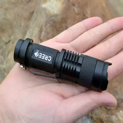 3-speed adjustable portable LED outdoor household flashlight mini rechargeable light super bright flashlight