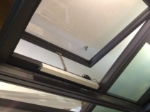 Remote control intelligent electric window ware chain strip type automatic push-pull window electric fire smoke exhaust window skylight