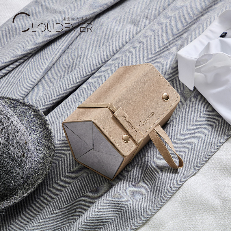 High-End Magnetic Glasses Storage Box, Multi-Compartment Sunglasses Case, Women's Foldable Luxury Glasses Case, Eyeglasses Case