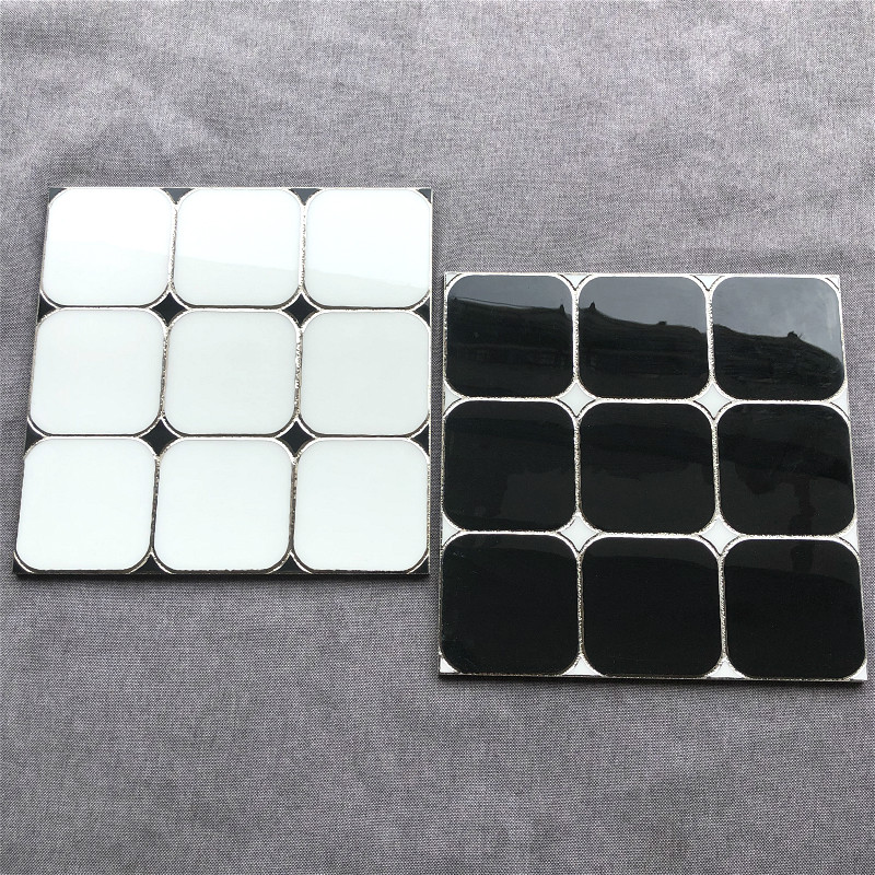 Black and White 9 House 300 x 300 crystalline brick silver - plated kitchen balcony wall of BRICS BRICE BRICK BRICK BRICK BRICK BRICK BRICK BRICK BRICK BRICK BRICK BRICK BRICK BRICK BRICK BRICK BRICK BRICK BRICK BRICE STARD BRICE BRICK B