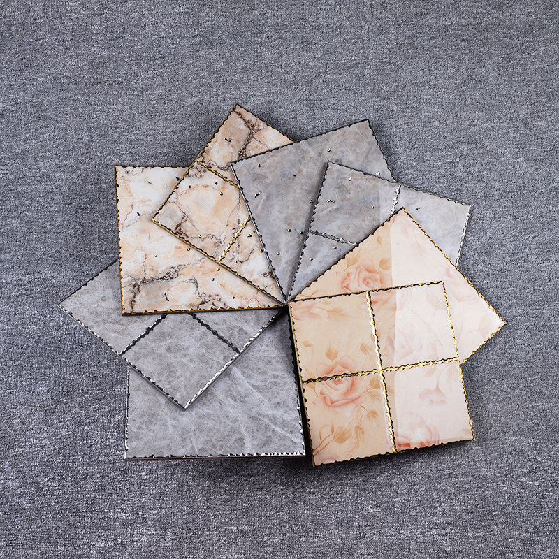 300X300 European style throwing gold brick K gold brick bathroom tile balcony bathroom throwing crystal brick gold-plated brick non-slip floor tile