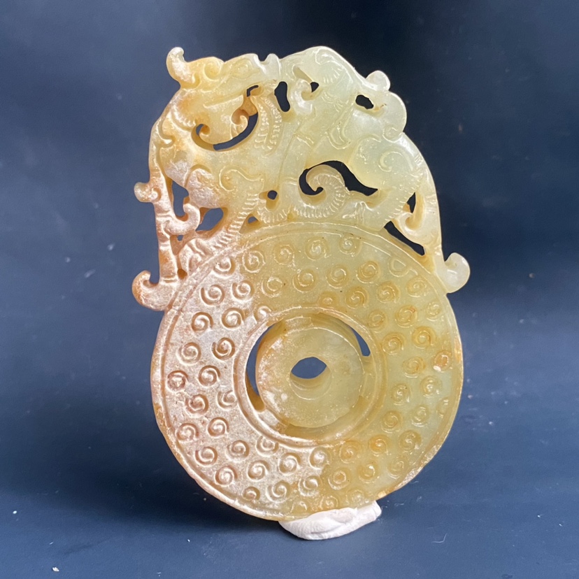 中国骨董品　古玩 玉佩 2枚 セット 中国骨董品 古玩 玉佩 2枚 セット