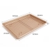 Bếp trường 12 13 15 17 inch chống dính nhẹ hình chữ nhật khay nướng bánh nougat bông tuyết khuôn - Tự làm khuôn nướng khay làm kem Tự làm khuôn nướng